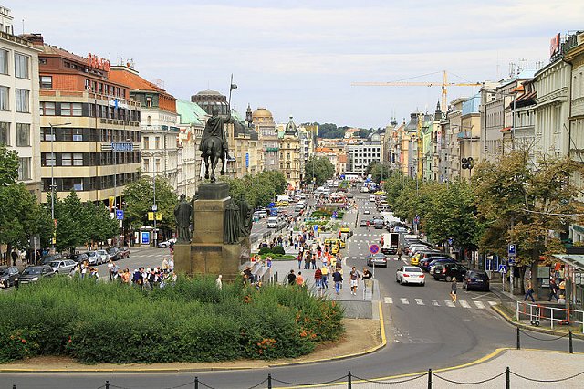 Piazza San Venceslao - Praga