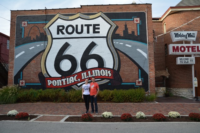 Barbara e Roberto a Pontiac, Illinois